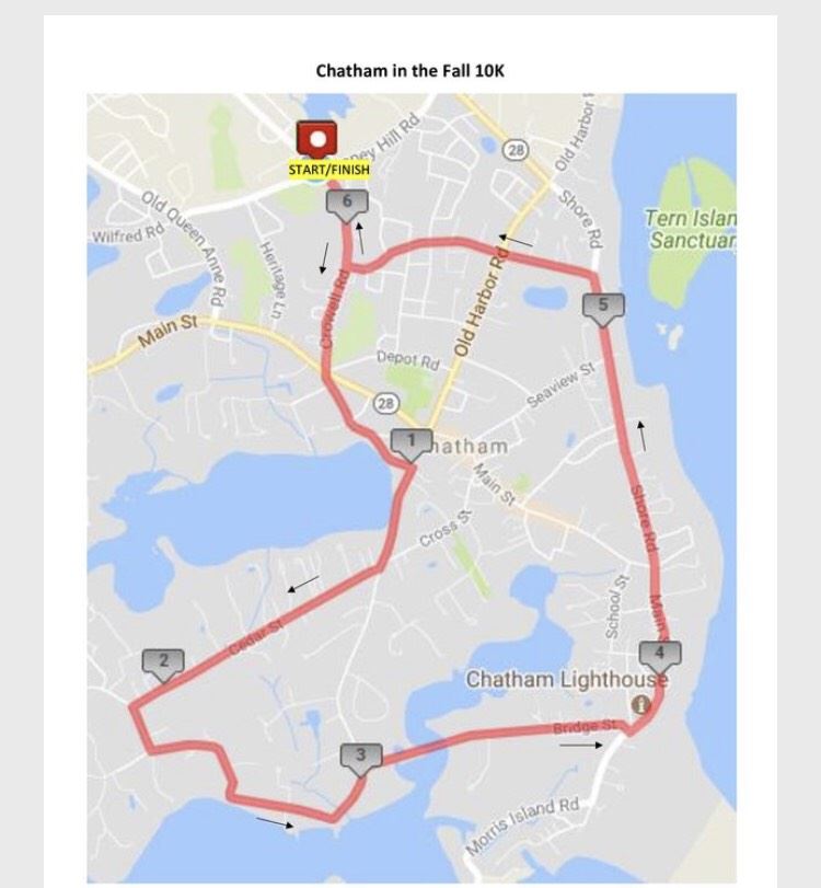 Cape Cod Athletic Club » Chatham in the Fall 10K
